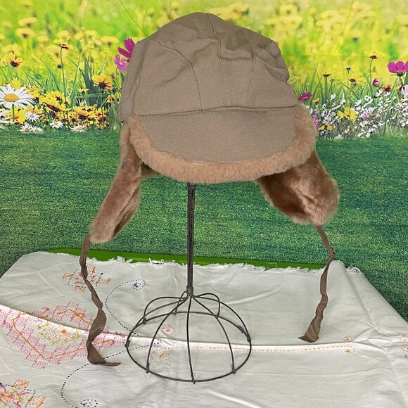 Vintage Trapper Hat by Hugger - Picture 2 of 8